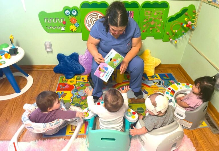 Grace Family Center - Reading stories